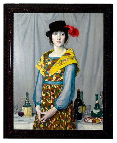 The Buffet, 1917 by William Strang